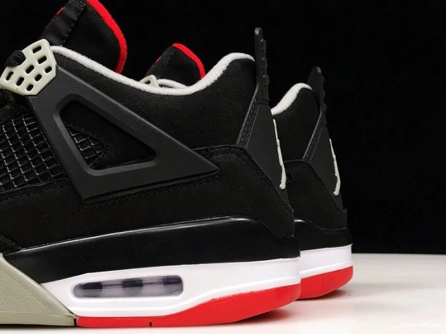 308497-060 4 CEMENT RETRO BLACK JORDAN 1210